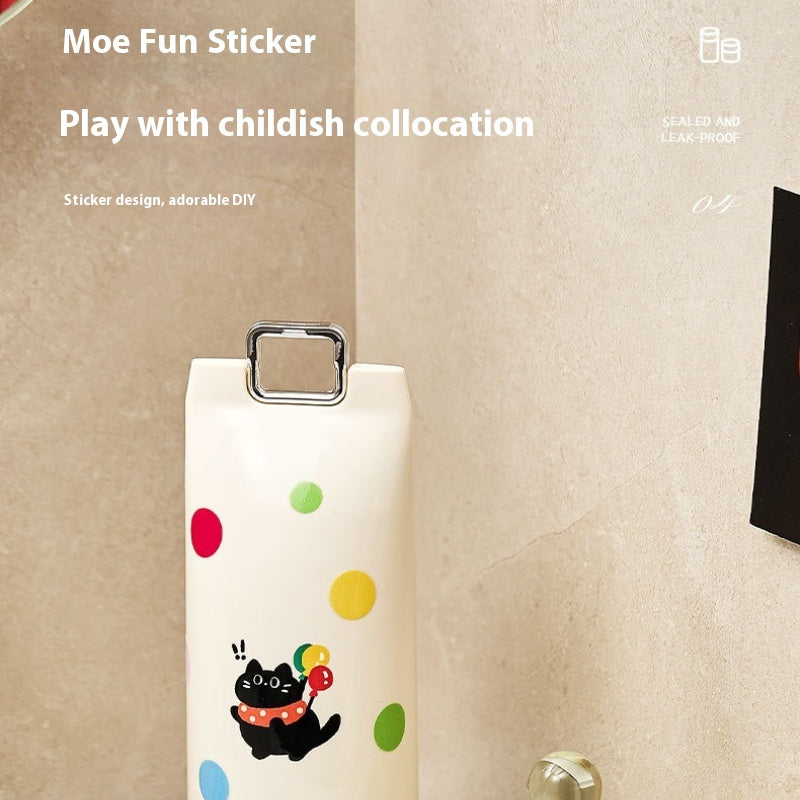 Portable • Cute wind high-value travel tooth box, polka dot travel tooth brushing cup, portable mouthwash cup, toothpaste storage box