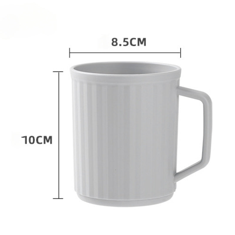 High-End Mouthwash Cup for Home Use, Toothbrushing in Bathroom, Couple'S Toothbrush Holder, Large Capacity, Thickened with Handle