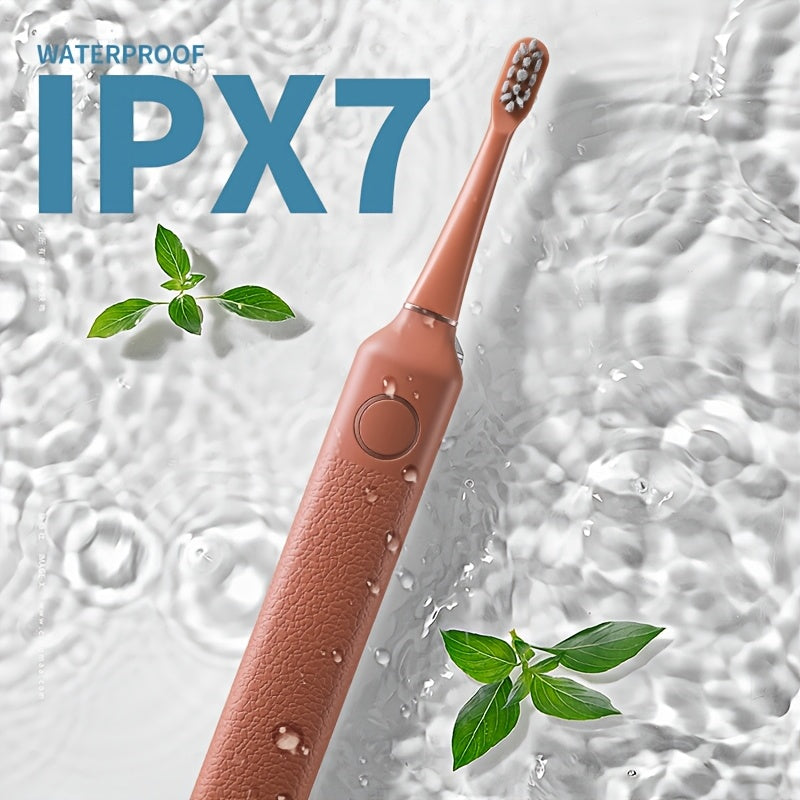 2025 Latest Smart Electric Toothbrush, Unique Design, With 2 Replaceable Brush Heads, USB Charging, Deep Cleaning Of The Mouth, Protection Of Tooth Enamel, Whitening Teeth, Is A Great Gift For Yourself, Family, Friends, Festive Father'S Day Gift