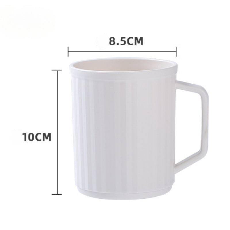 High-End Mouthwash Cup for Home Use, Toothbrushing in Bathroom, Couple'S Toothbrush Holder, Large Capacity, Thickened with Handle