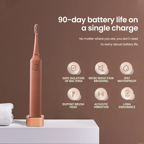 2025 Latest Smart Electric Toothbrush, Unique Design, With 2 Replaceable Brush Heads, USB Charging, Deep Cleaning Of The Mouth, Protection Of Tooth Enamel, Whitening Teeth, Is A Great Gift For Yourself, Family, Friends, Festive Father'S Day Gift