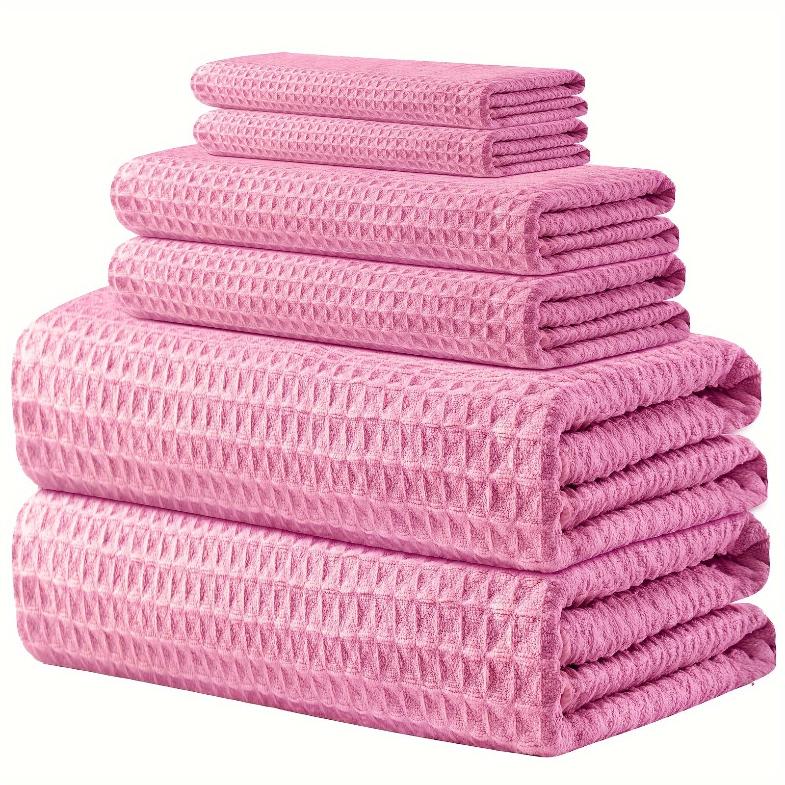 Bath Towels Microfiber Set Towel Set 6 Piece Oversize, 60 x 30 in., Quick Dry Lint Free