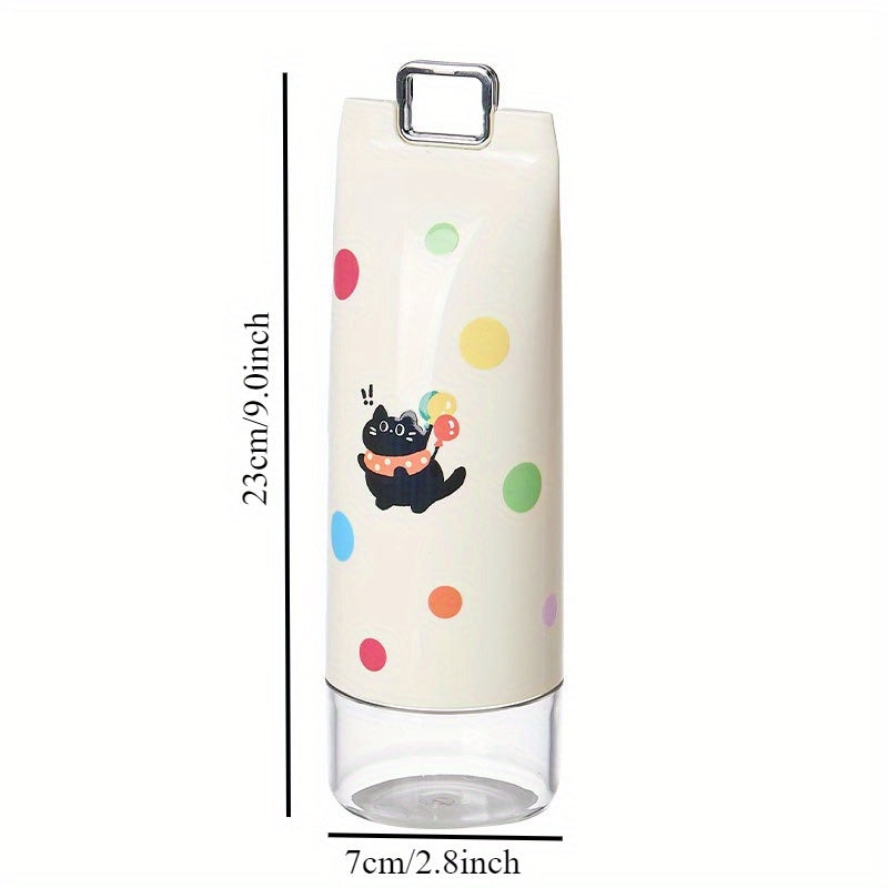 Portable • Cute wind high-value travel tooth box, polka dot travel tooth brushing cup, portable mouthwash cup, toothpaste storage box