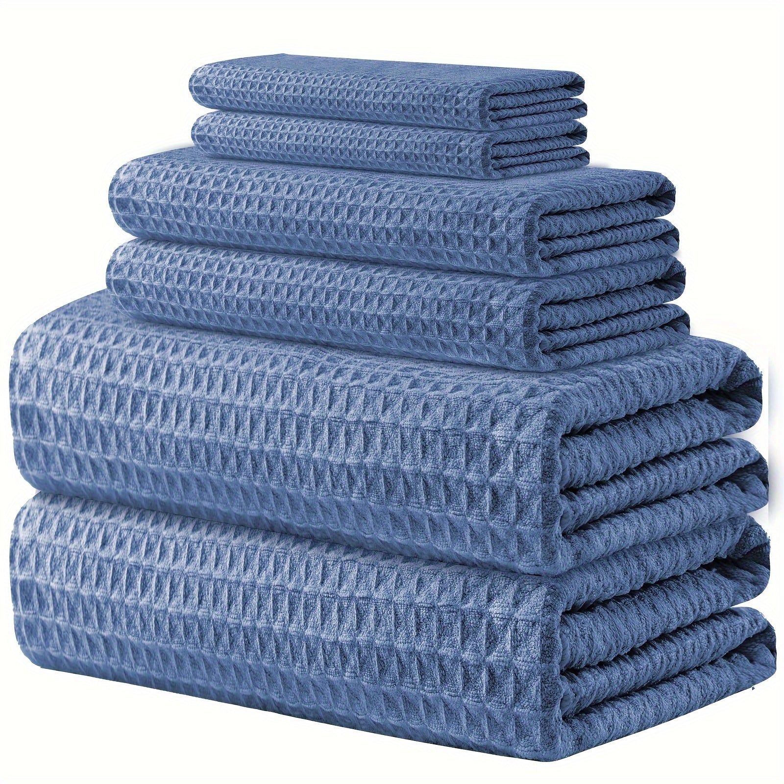 Bath Towels Microfiber Set Towel Set 6 Piece Oversize, 60 x 30 in., Quick Dry Lint Free