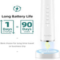 7AM2M Sonic Electric Toothbrush with 6 Brush Heads for Adults and Kids, One Charge for 90 Days, Wireless Fast Charge, 5 Modes with 2 Minutes Built in Smart Timer, Electric Toothbrushes BlackWhite