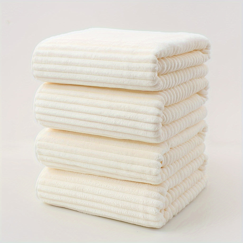 4pcs Super Soft Microfiber Bath Towels - Extra Large 34.6x67in, Super Absorbency and Softness, Suitable for Shower, Hotel, Sauna - Multiple Colors Available